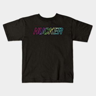 HUCKER Neon Blast Kids T-Shirt